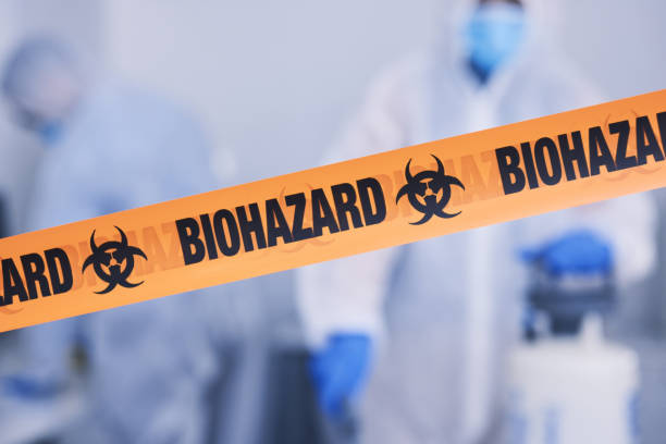 Professional Blood Cleanup technician working in Lancaster, CA